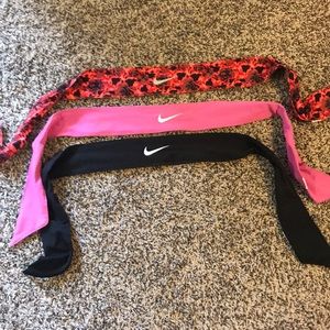3 nike tie headbands usually 14$ a piece